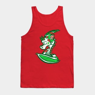 Holly Jolly Dragon Tank Top